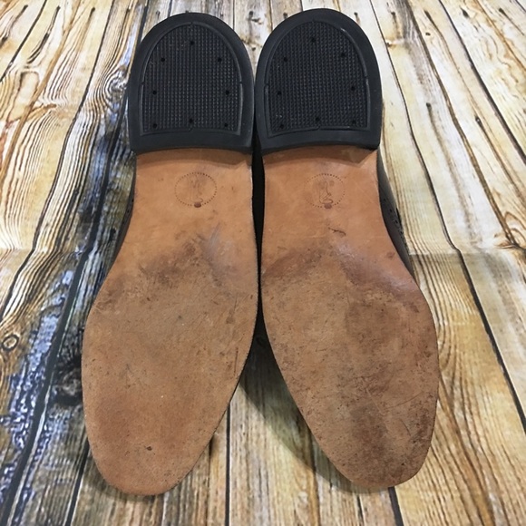 Freeman Free-Flex Burgundy Leather Dress Shoes - Picture 5 of 6